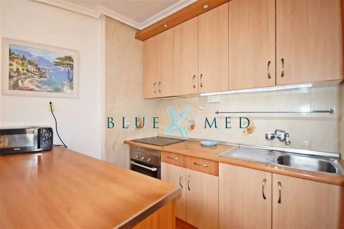 Kitchen of Flat for sale in Mazarrón  with Air Conditioner, Heating and Terrace