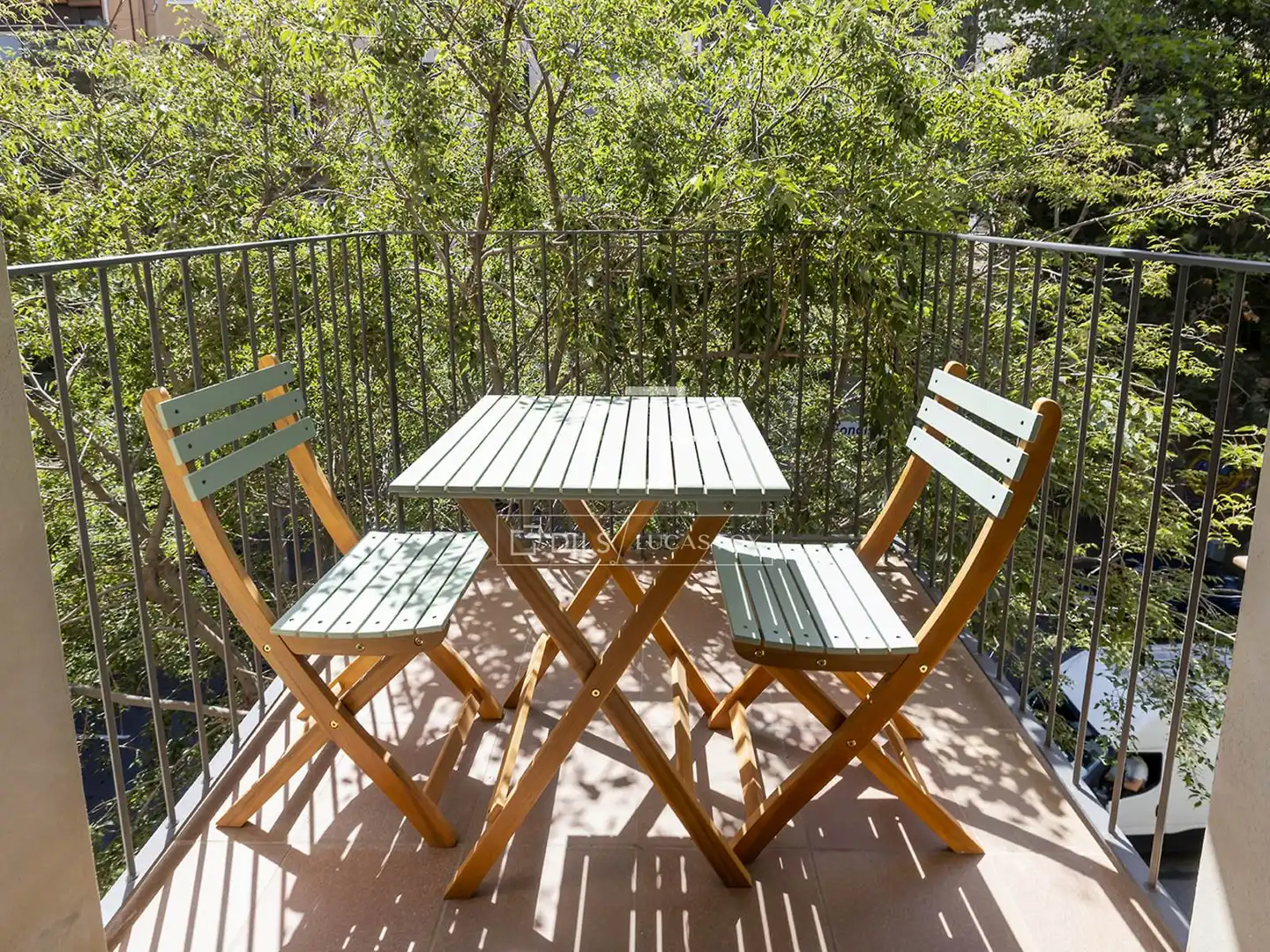 Terraza de Piso de alquiler en Barcelona con Aire acondicionado, Parquet y Terraza