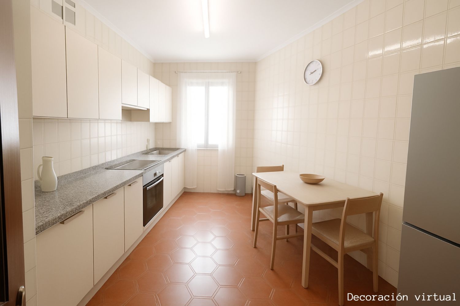 Kitchen of Flat for sale in Vitoria - Gasteiz  with Heating, Parquet flooring and Storage room