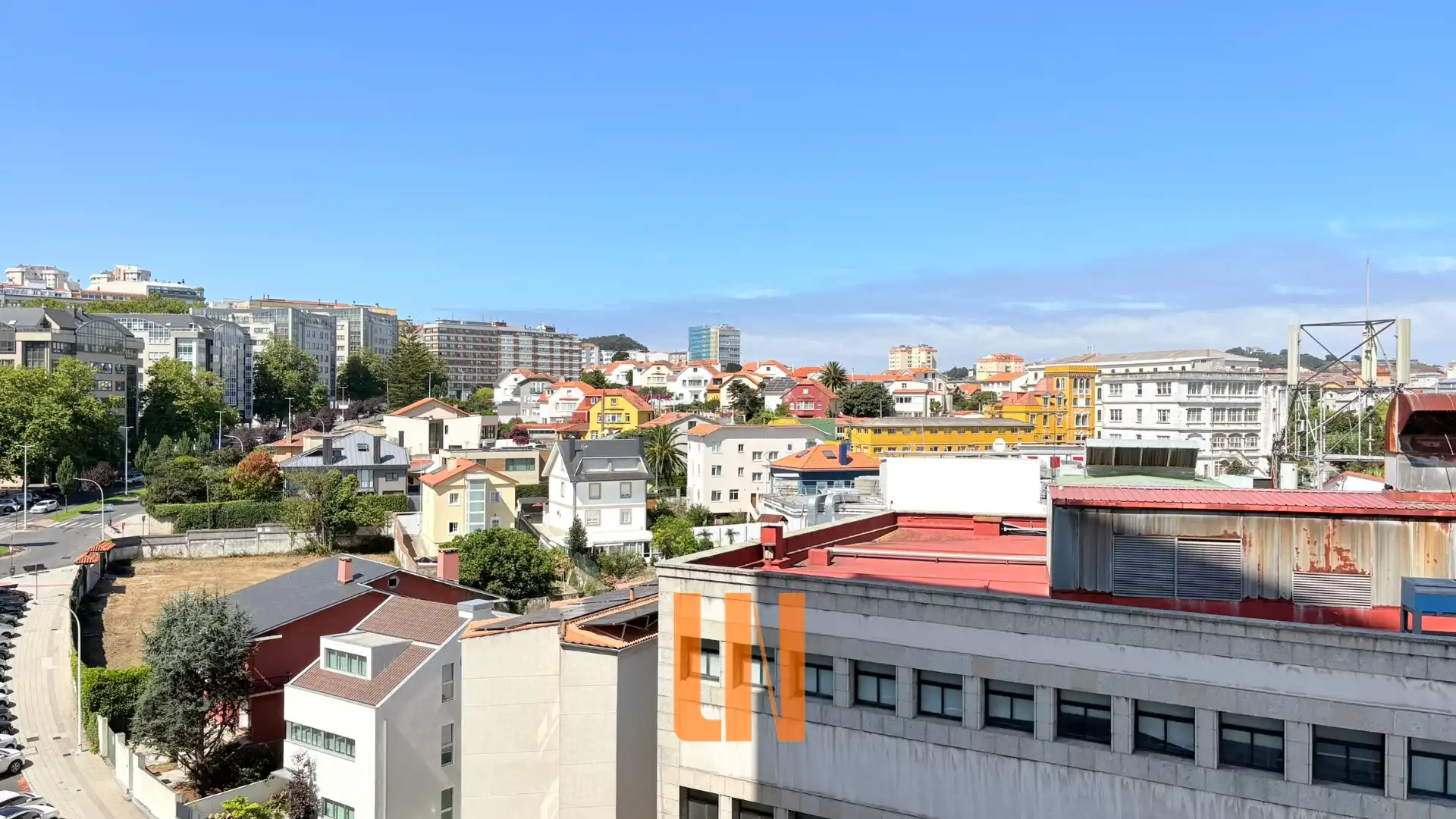 Exterior view of Flat for sale in A Coruña Capital   with Parquet flooring and Balcony