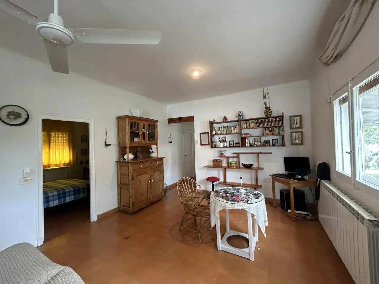 Sala d'estar de Casa o xalet en venda en Cascante amb Calefacció, Jardí privat i Traster