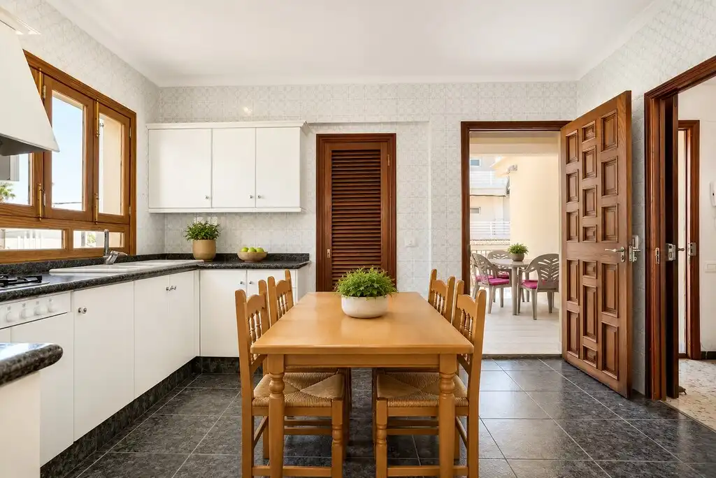 Cocina de Piso en venta en Santa Margalida con Aire acondicionado, Terraza y Amueblado
