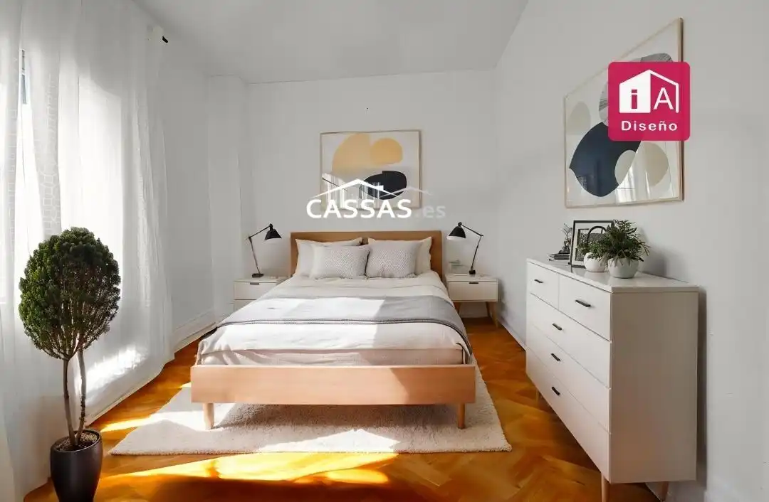Schlafzimmer von Wohnung zum Verkauf in Torrejón de Ardoz mit Klimaanlage, Heizung und Parkett