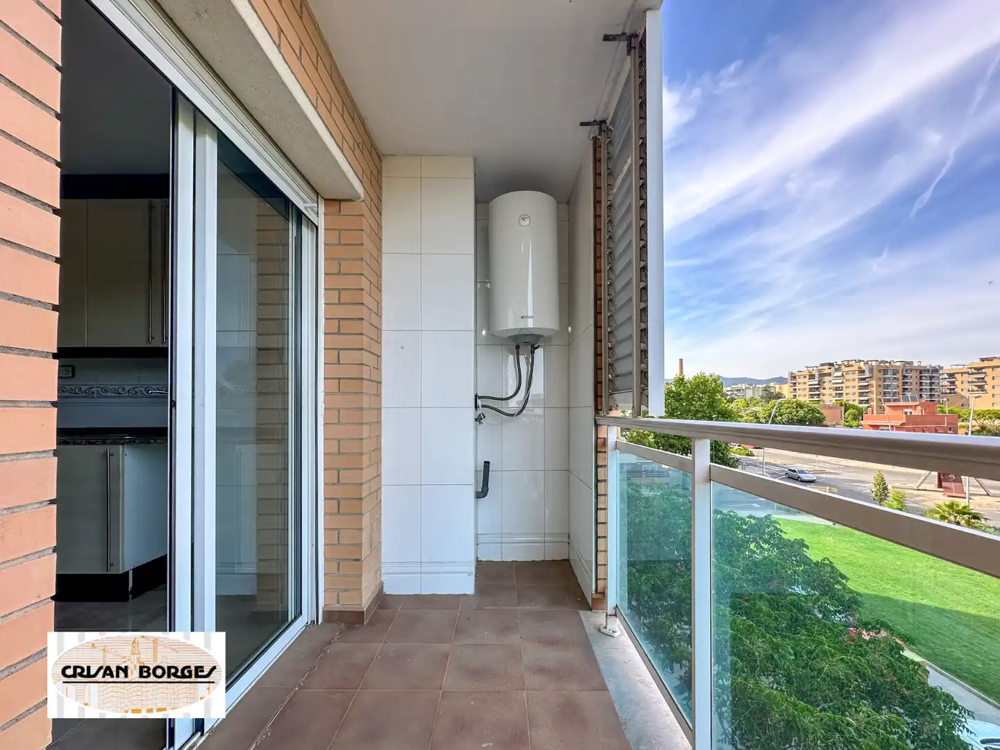 Balcony of Flat for sale in Reus  with Air Conditioner, Private garden and Parquet flooring