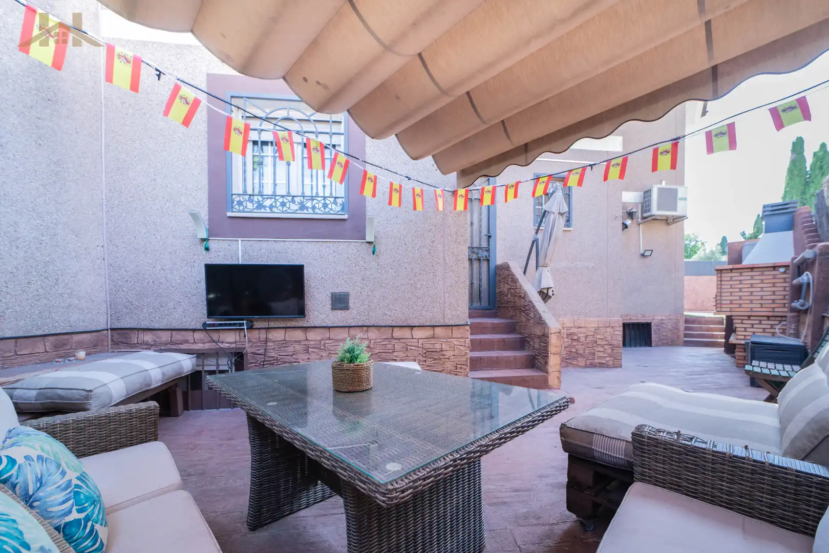 Terrace of Detached homes for sale in Valdemoro  with Air Conditioner, Heating and Private garden