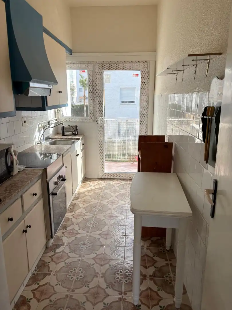 Cocina de Apartamento en venta en Santa Pola con Aire acondicionado, Terraza y Balcón