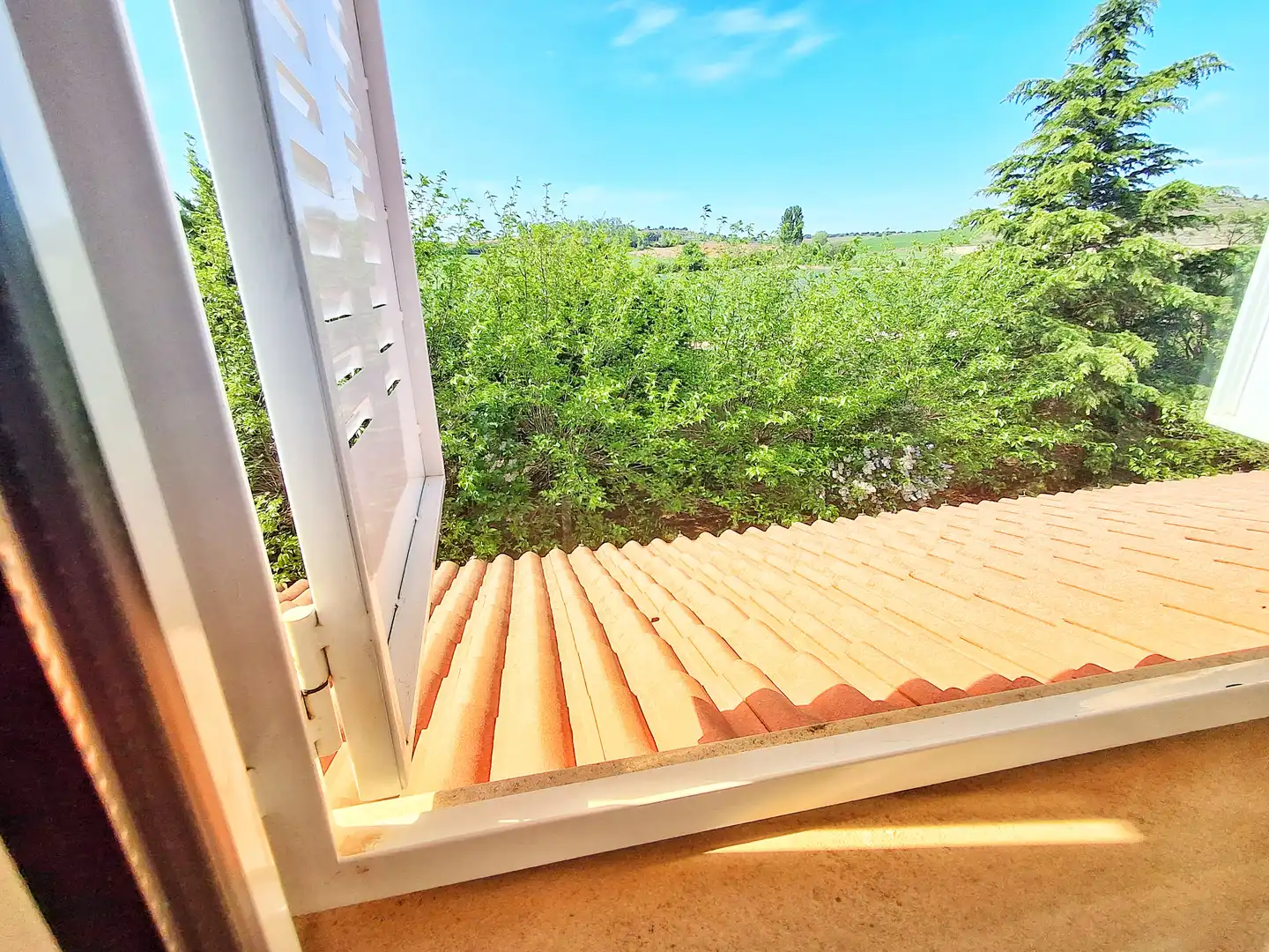 Balcony of Houses for sale in Vadocondes  with Heating, Private garden and Parquet flooring
