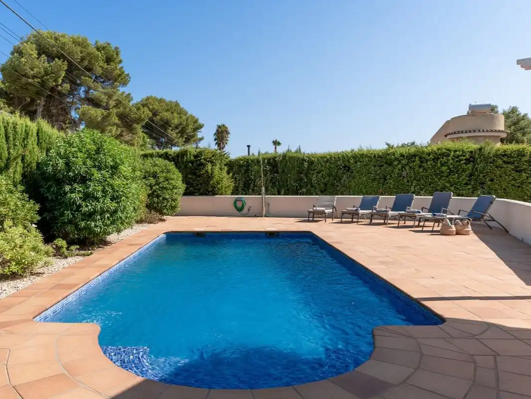 Swimming pool of Houses for rent in Jávea / Xàbia  with Air Conditioner, Private garden and Terrace