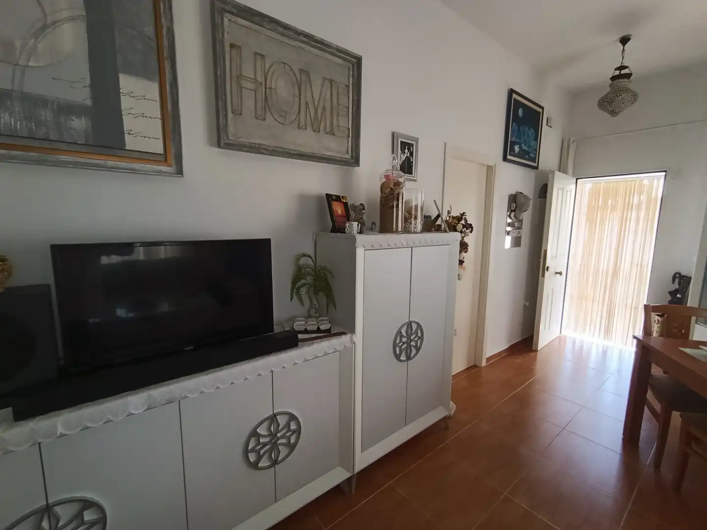 Wohnzimmer von Erdgeschoss zum Verkauf in Punta Umbría mit Möbliert, Ofen und Waschmaschine
