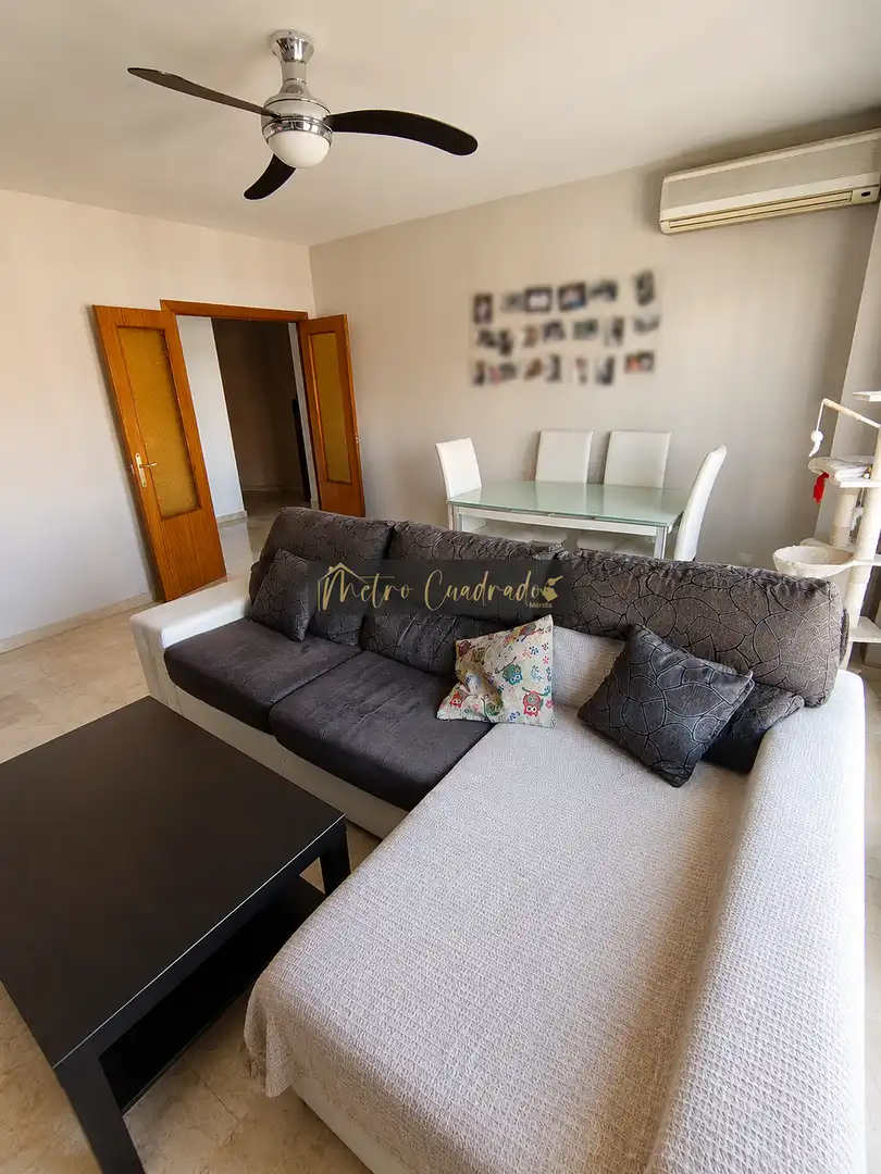 Living room of Flat for sale in Mérida  with Air Conditioner and Terrace