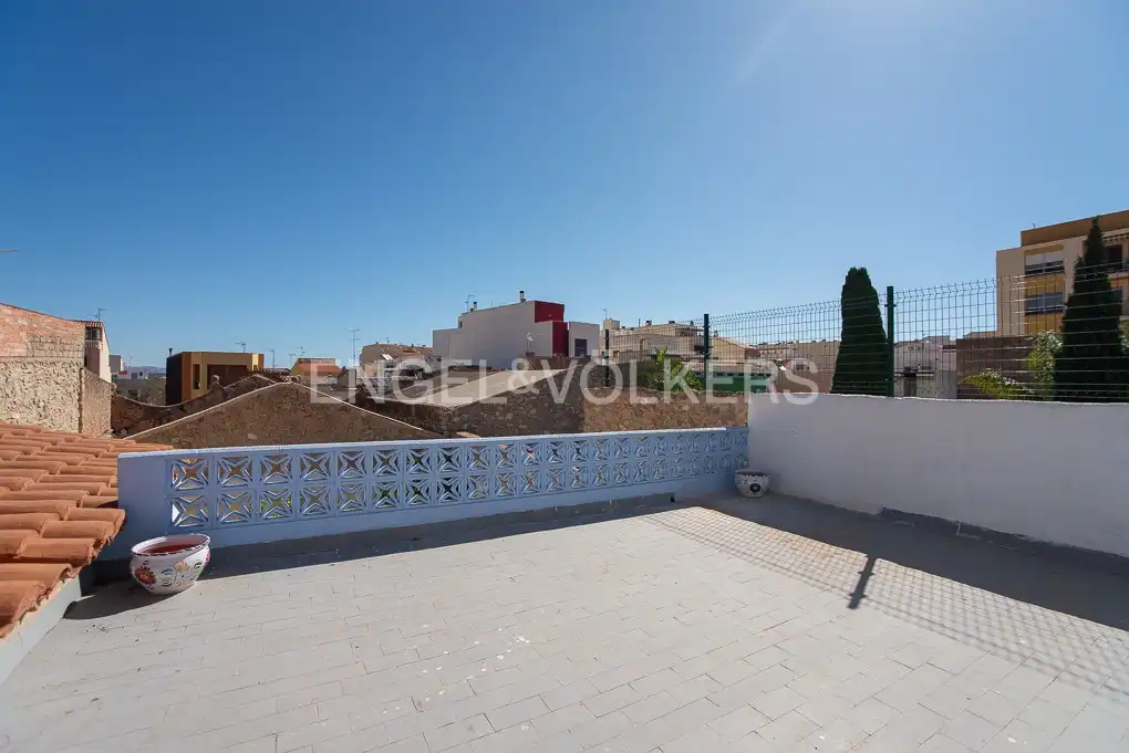 Terrassa de Casa o xalet en venda en Oropesa del Mar / Orpesa amb Calefacció, Jardí privat i Terrassa