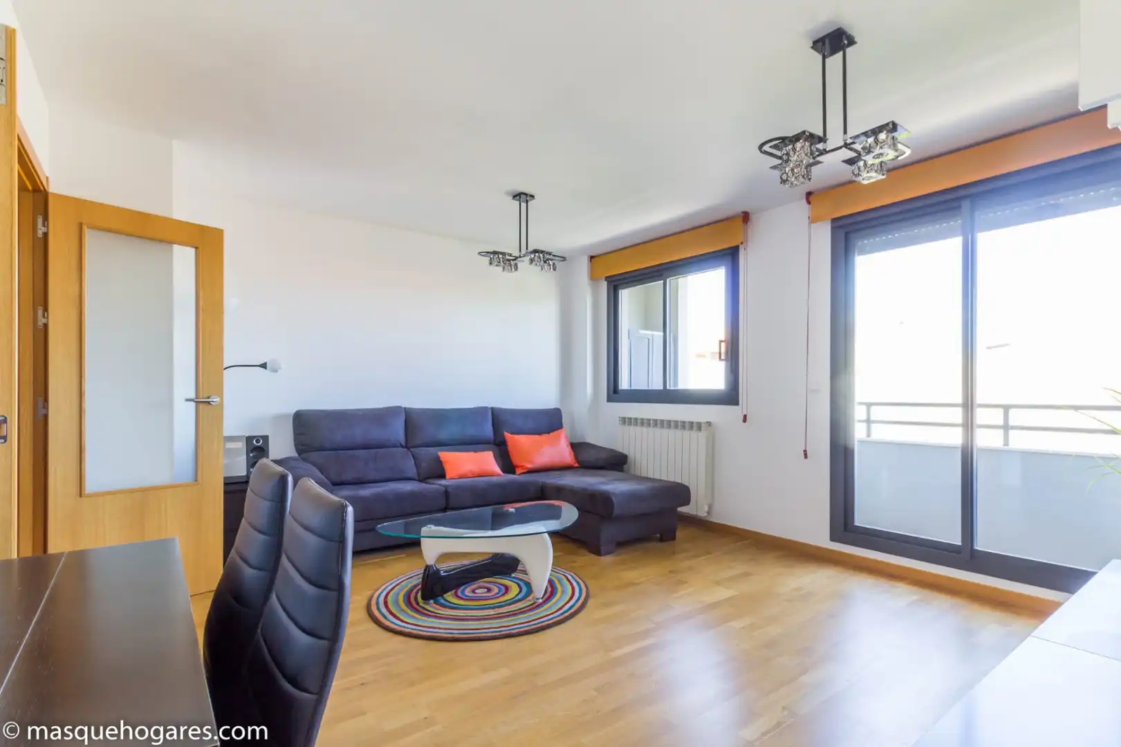 Living room of Flat for rent in Zaragoza  with Furnished