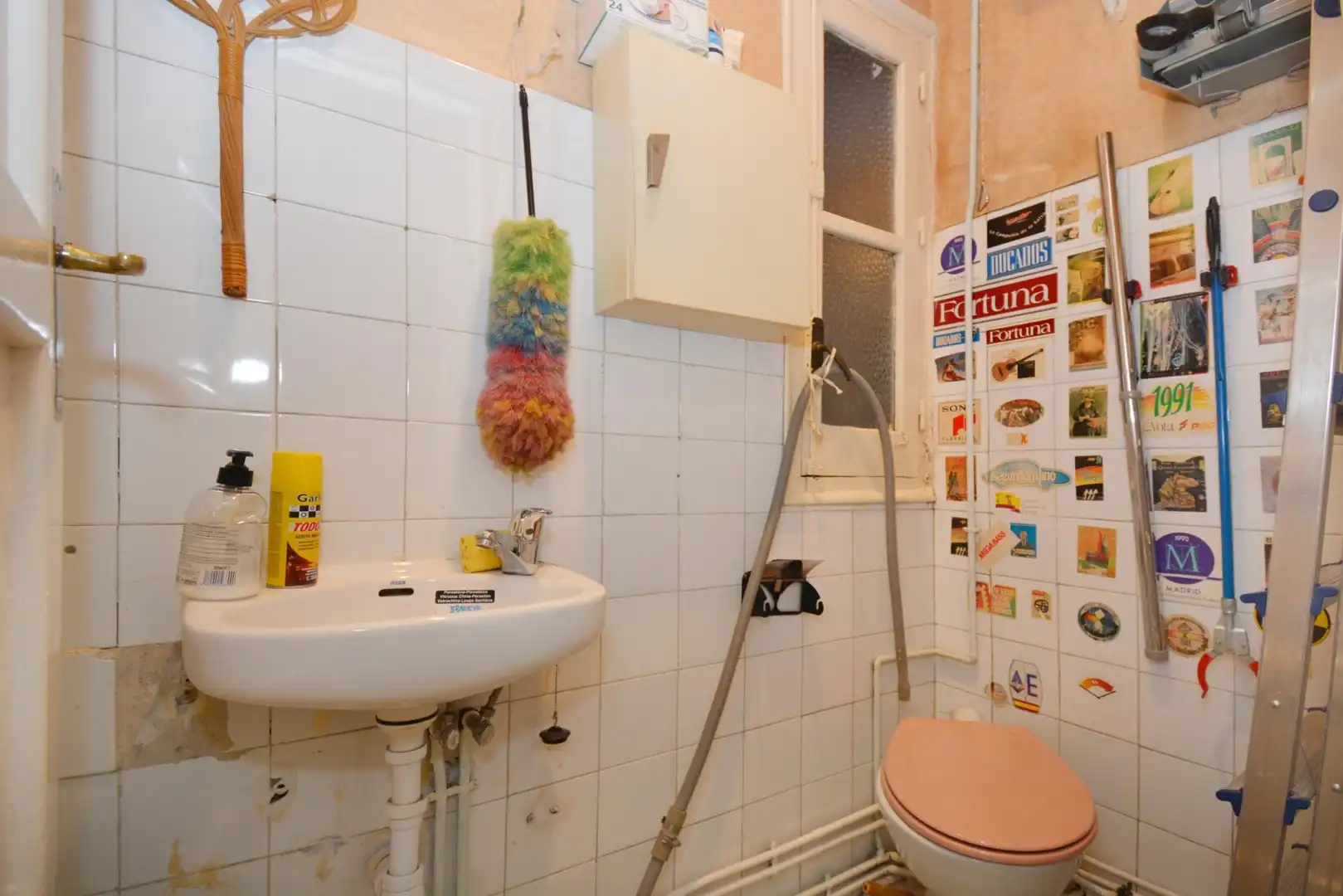 Badezimmer von Wohnung zum Verkauf in Madrid mit Heizung und Balkon