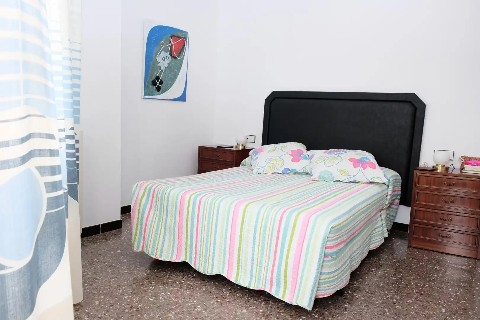Habitación de Apartamento de alquiler en Caldes d'Estrac con Calefacción, Jardín privado y Terraza