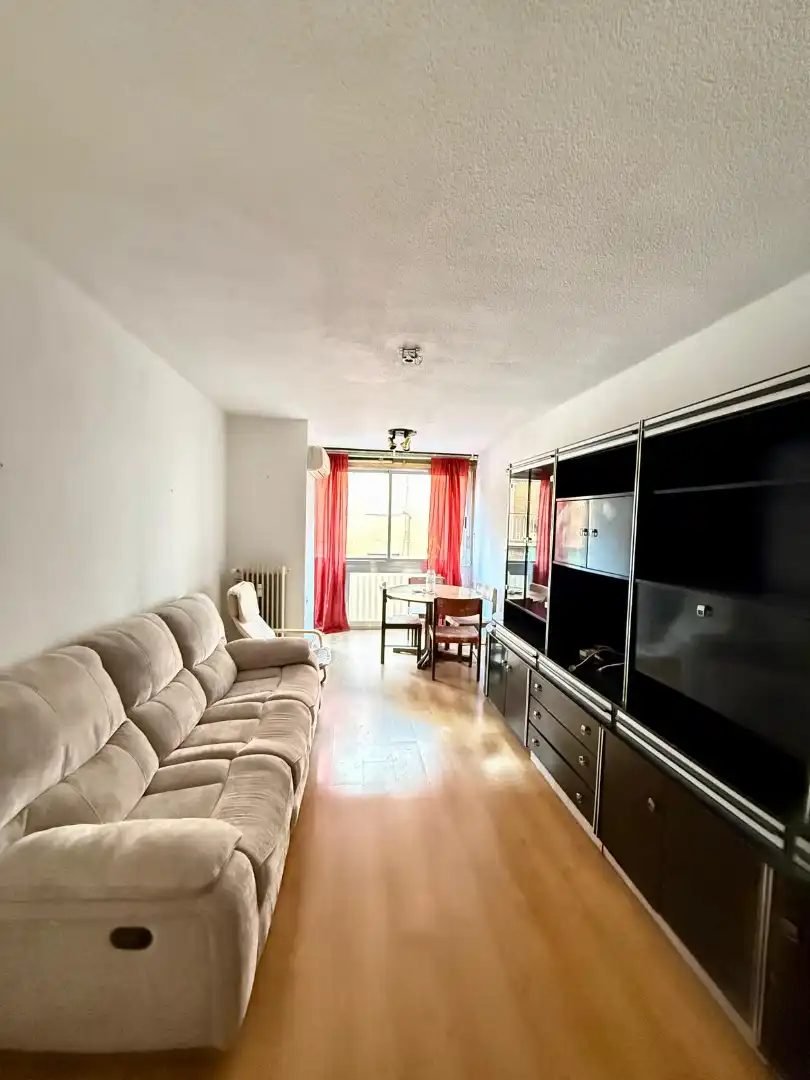 Sala d'estar de Pis en venda en Madrid amb Aire condicionat, Calefacció i Terrassa