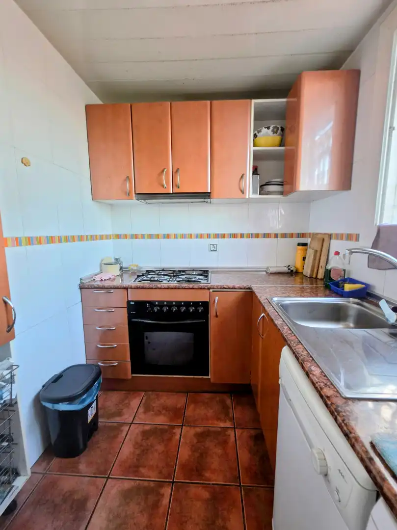 Kitchen of Attic for sale in Barcelona  with Terrace, Furnished and Oven