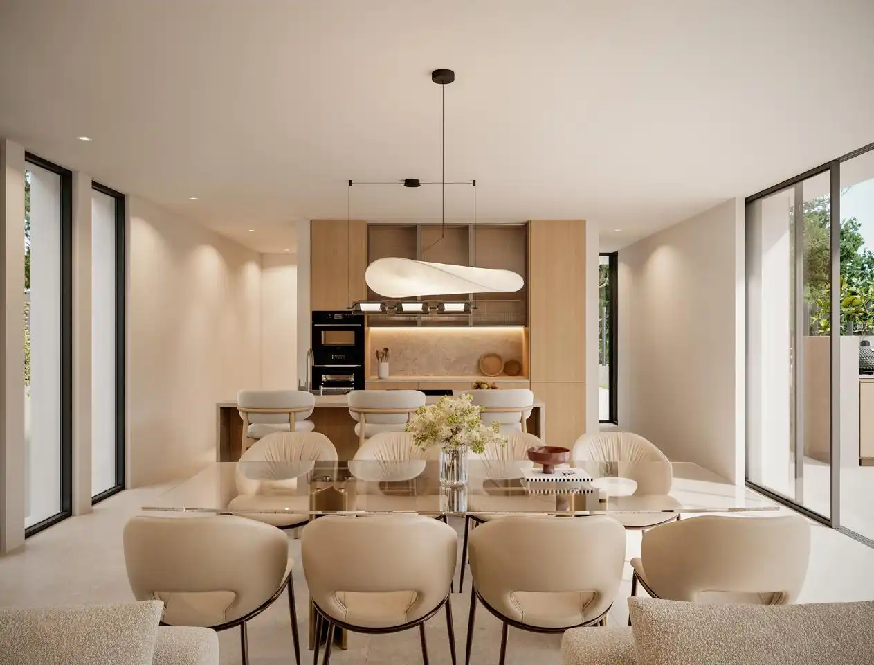 Dining room of Houses for sale in Campolivar