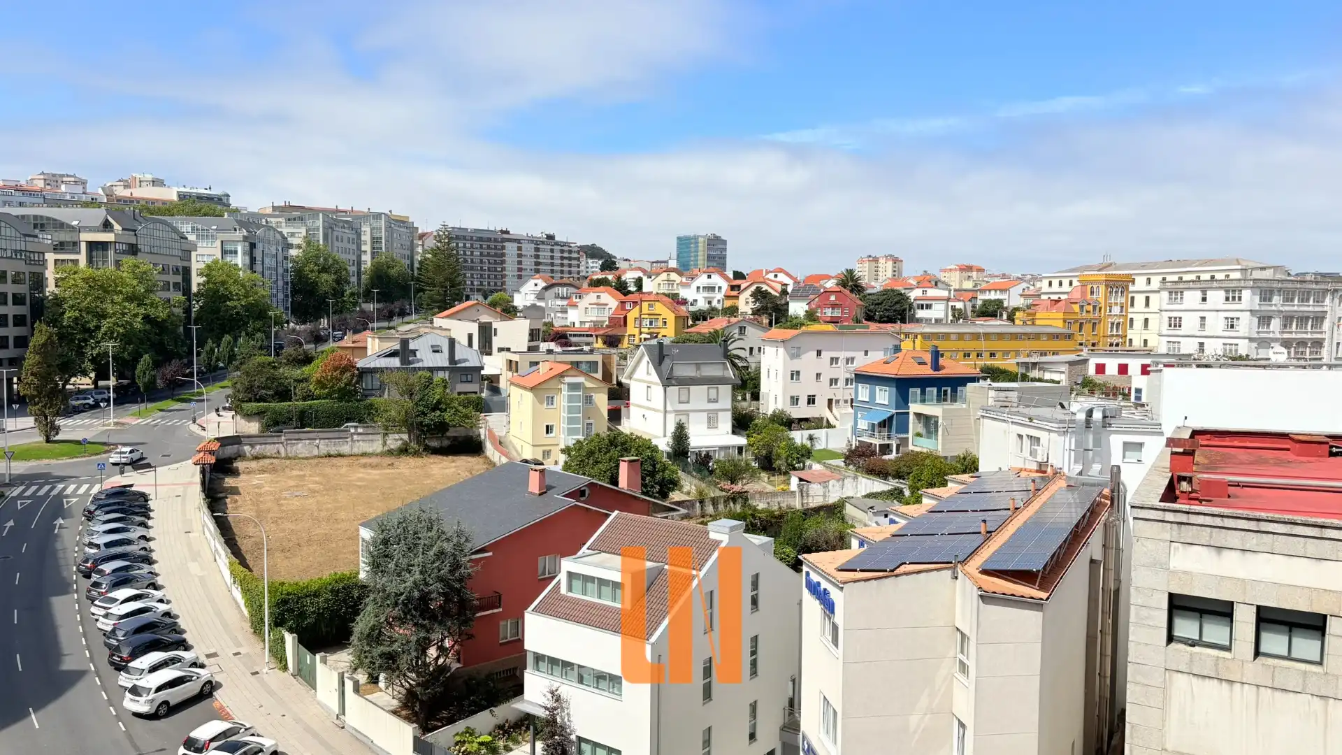 Exterior view of Flat for sale in A Coruña Capital   with Parquet flooring and Balcony