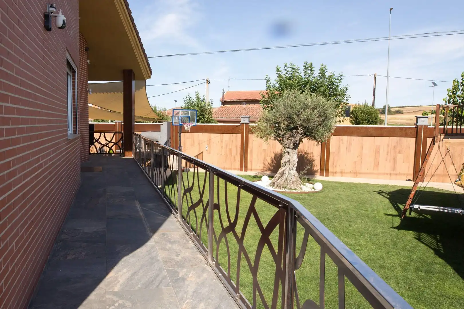 Terraza de Casa o chalet en venta en Villaturiel