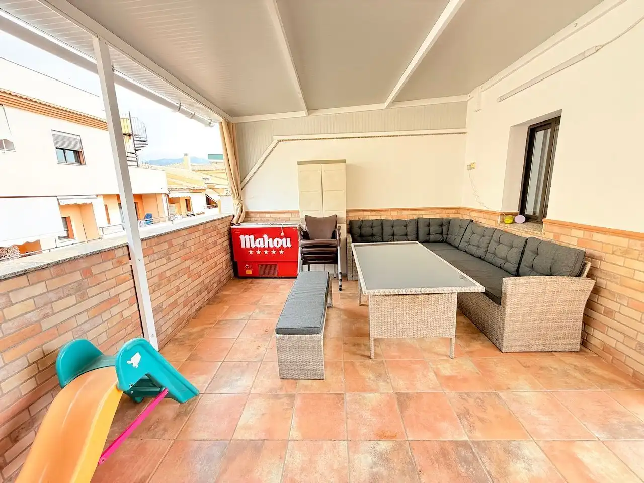 Terraza de Casa adosada en venta en Vélez-Málaga con Aire acondicionado y Calefacción