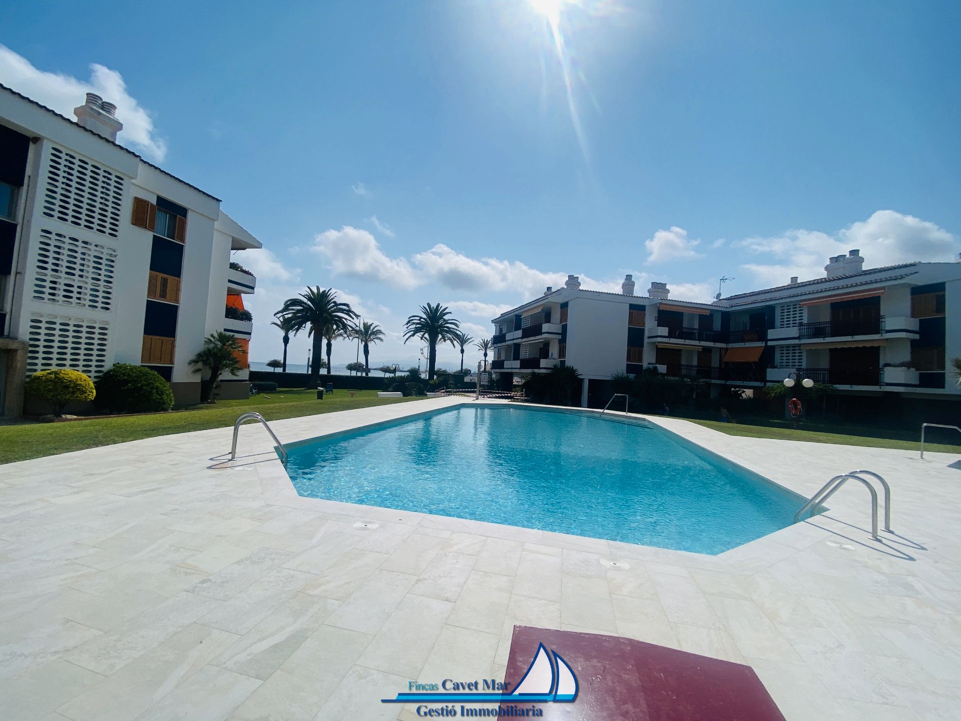 Swimming pool of Apartment for sale in Cambrils  with Heating, Terrace and Furnished