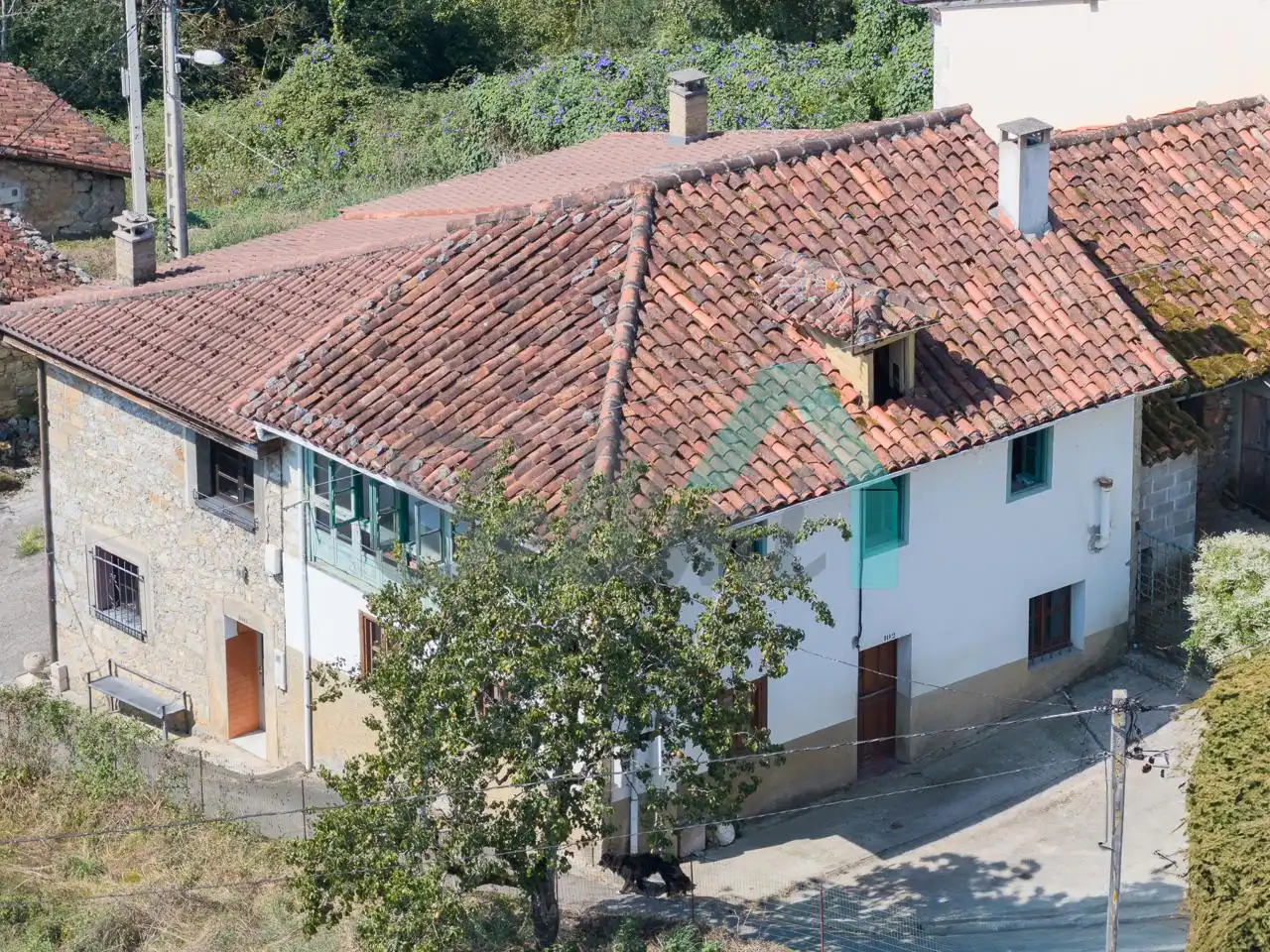 Vista exterior de Casa adosada en venta en Amieva con Jardín privado y Terraza