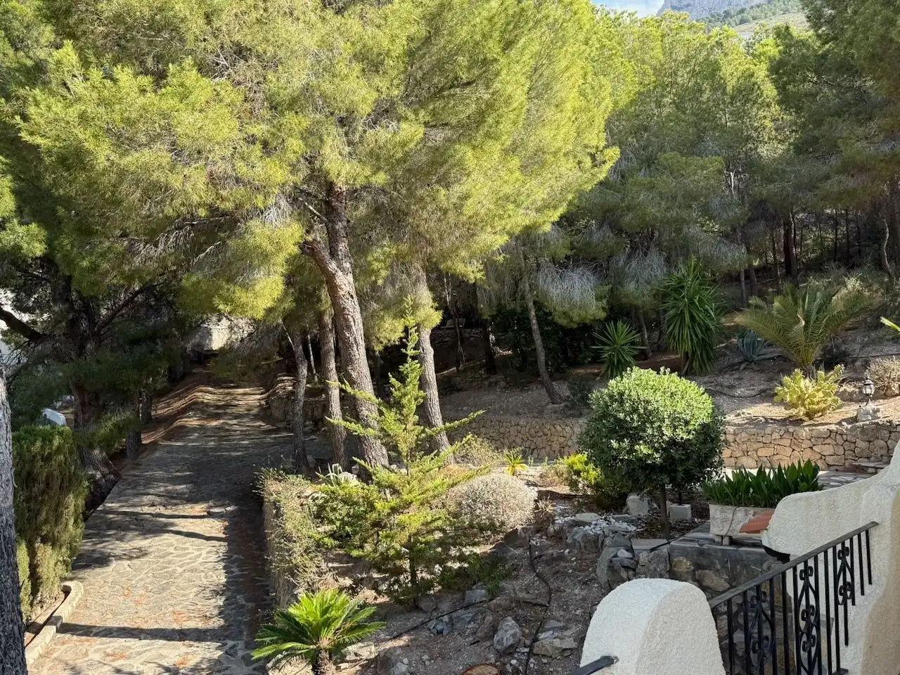 Jardín de Casa o chalet en venta en Altea con Aire acondicionado, Calefacción y Jardín privado