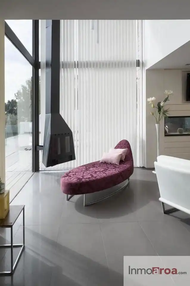 Sala d'estar de Casa o xalet de lloguer en Benicasim / Benicàssim amb Aire condicionat, Calefacció i Jardí privat