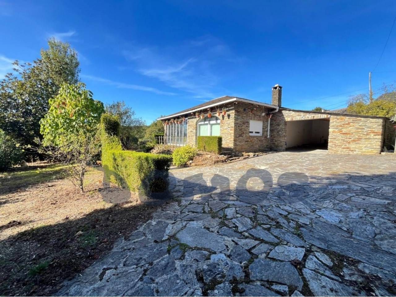 Vista exterior de Casa o xalet en venda en O Corgo   amb Calefacció