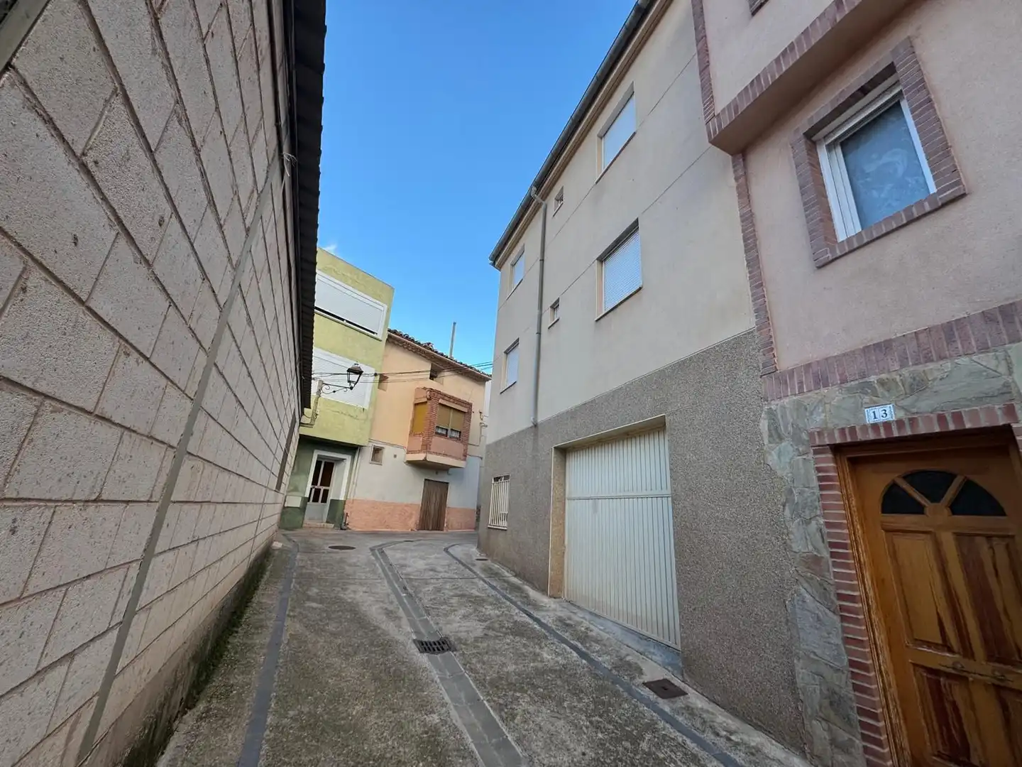 Vista exterior de Pis en venda en Brea de Aragón amb Calefacció, Terrassa i Traster