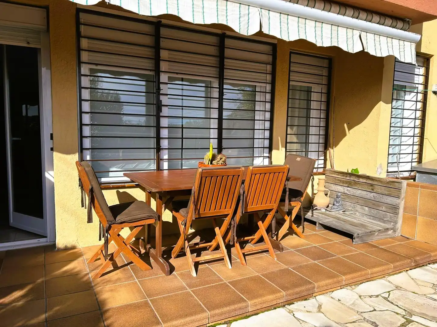 Terrasse von Wohnung zum Verkauf in Tossa de Mar mit Privatgarten, Terrasse und Möbliert