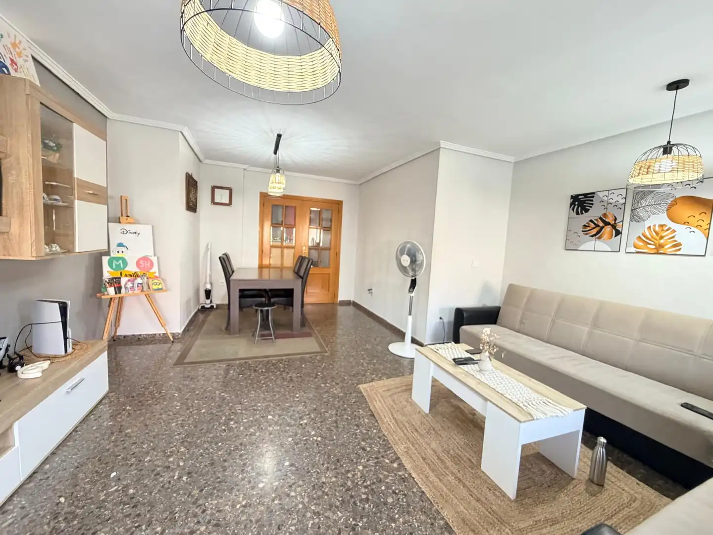 Sala d'estar de Pis en venda en Aldaia amb Balcó