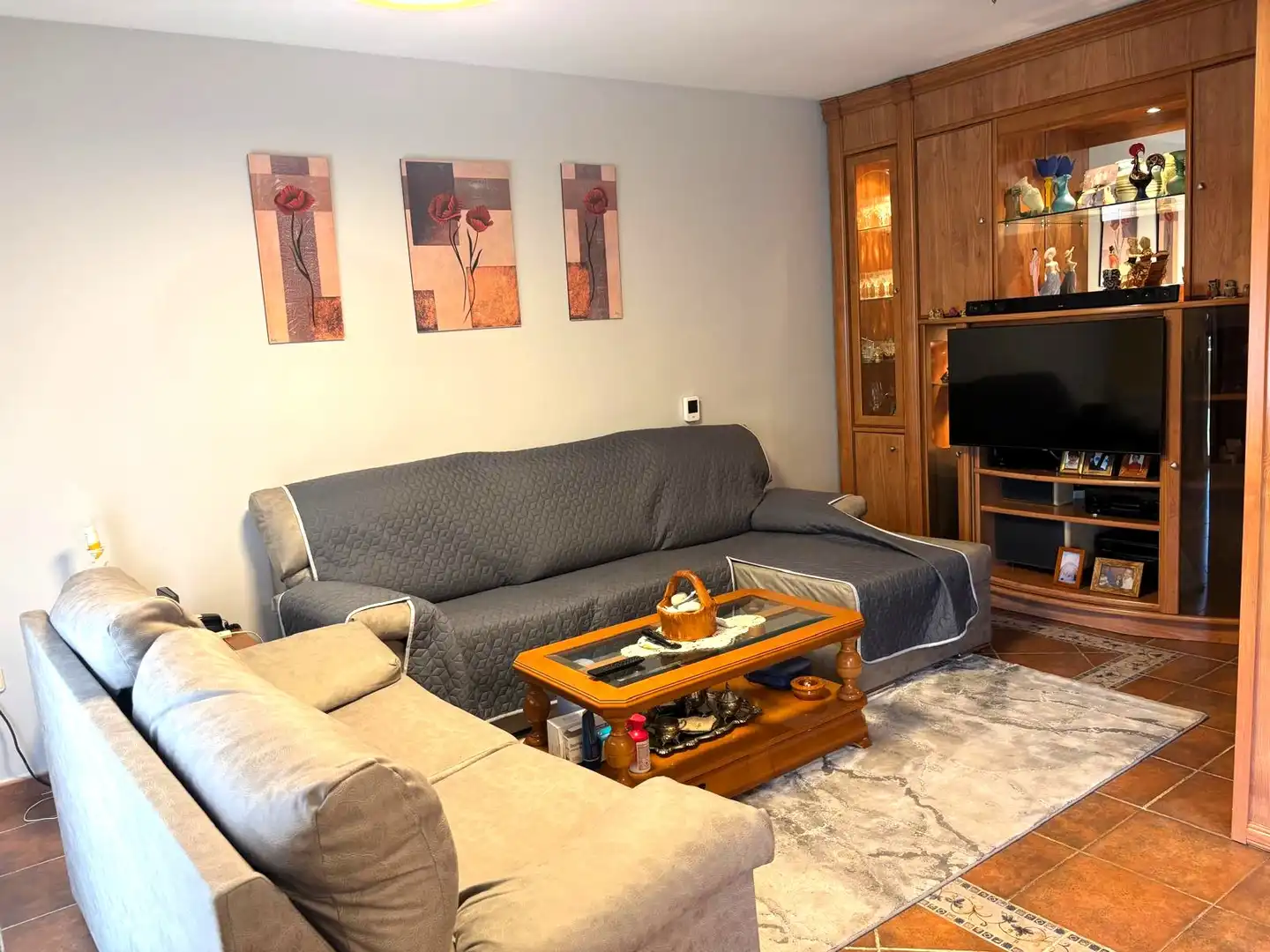 Sala d'estar de Casa o xalet en venda en Humanes de Madrid amb Calefacció, Jardí privat i Parquet