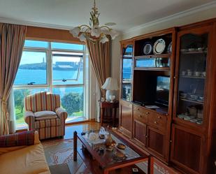 Living room of Flat to rent in A Coruña Capital   with Heating, Terrace and Storage room