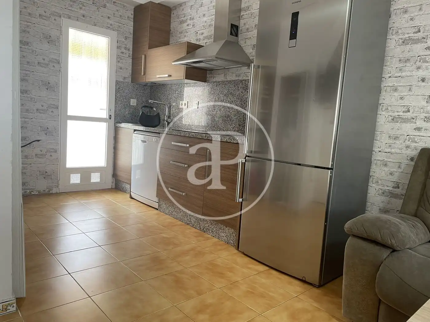 Cocina de Dúplex de alquiler en Santa Pola con Aire acondicionado, Calefacción y Terraza