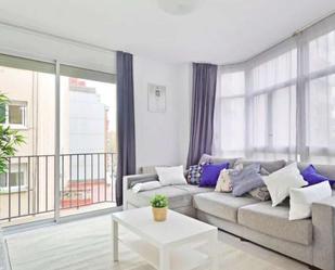 Sala d'estar de Apartament per a compartir en  Barcelona Capital amb Terrassa