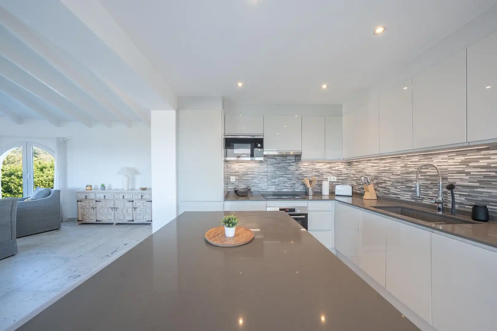 Kitchen of Houses for sale in Jávea / Xàbia  with Air Conditioner, Heating and Private garden