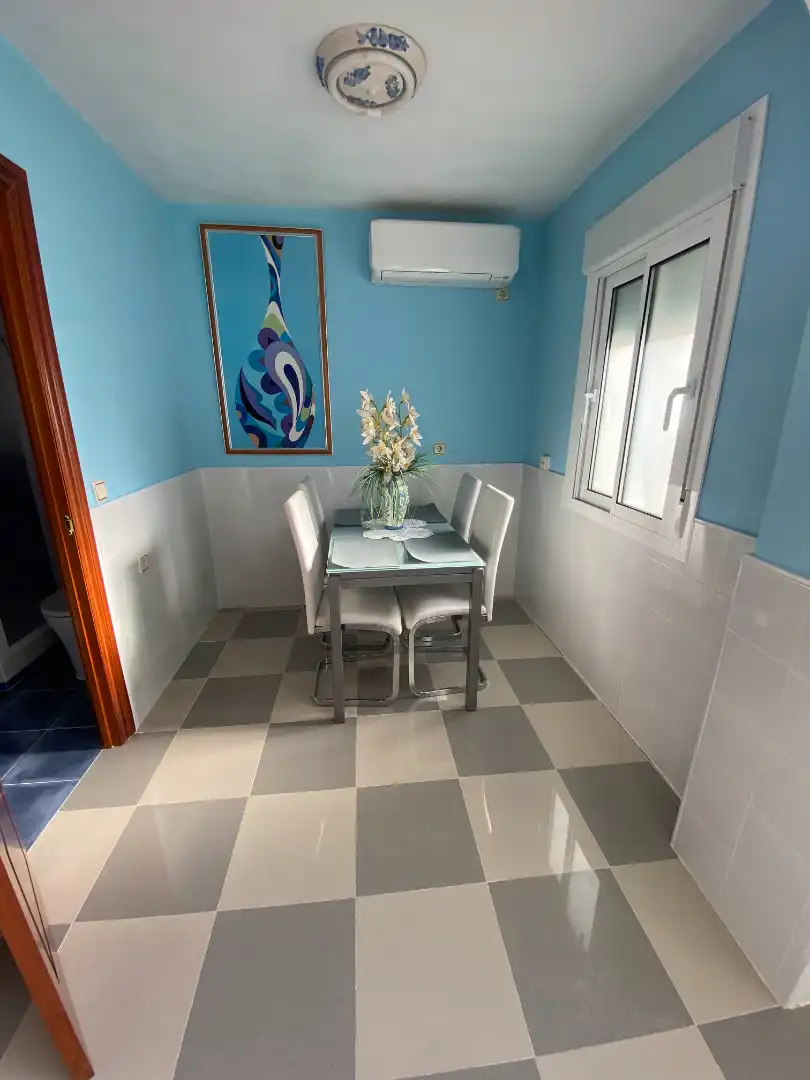Esszimmer von Wohnung zur Miete in Málaga mit Klimaanlage, Terrasse und Möbliert