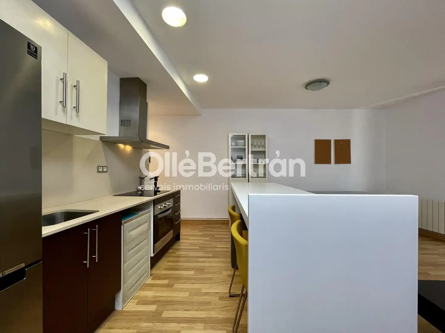 Kitchen of Flat for sale in Barcelona  with Air Conditioner, Heating and Oven