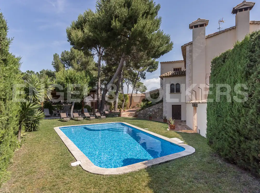 Piscina de Casa o chalet en venta en Puigdàlber con Aire acondicionado, Calefacción y Jardín privado