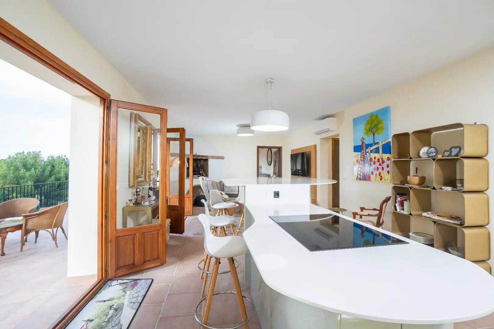 Cocina de Casa o chalet en venta en Altea con Aire acondicionado, Calefacción y Piscina