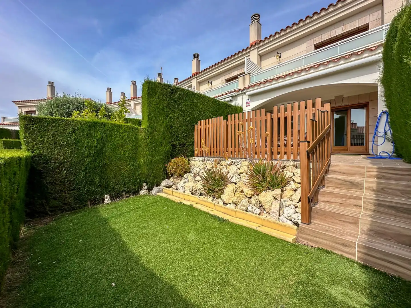 Terraza de Casa adosada en venta en Mont-roig del Camp con Aire acondicionado, Jardín privado y Terraza