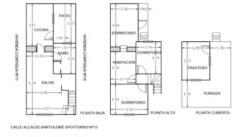 Foto 3 de Casa adosada en venda a Bartolome Sportono, 13, San Ginés, Cartagena