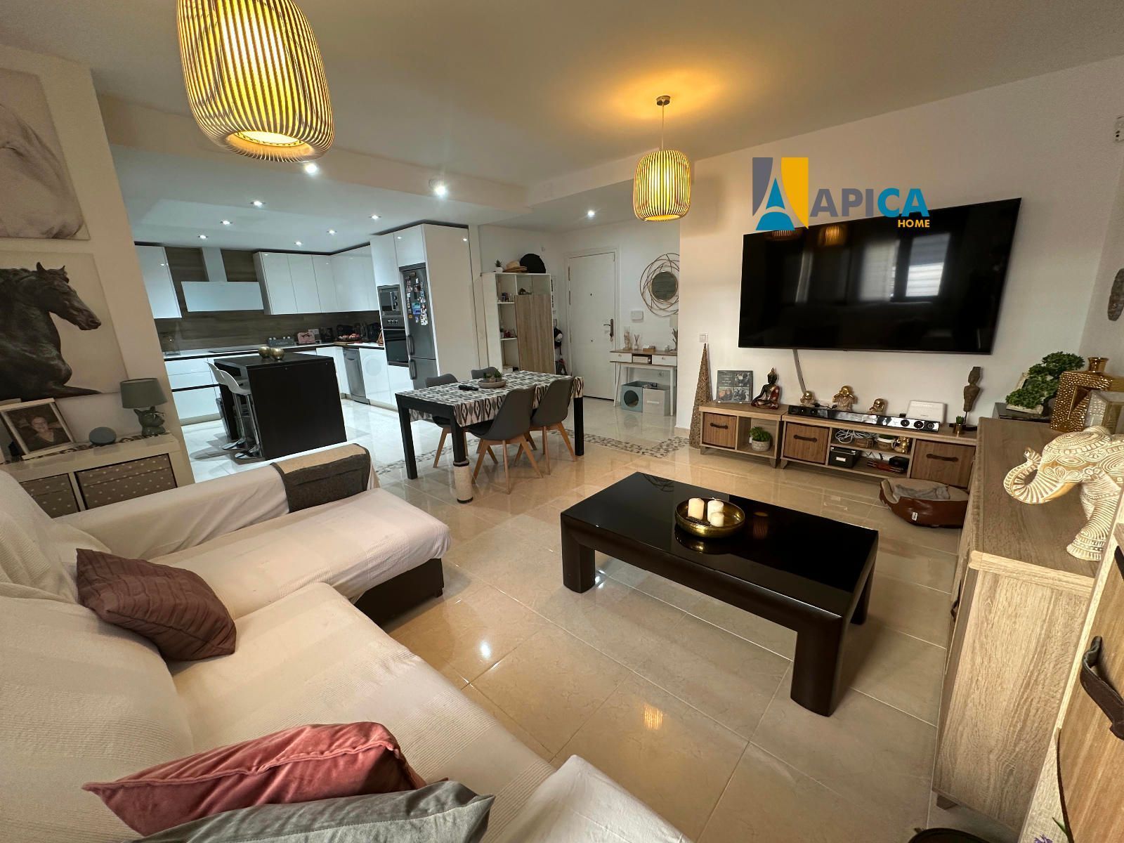 Living room of Flat for sale in El Puerto de Santa María  with Air Conditioner, Swimming Pool and Community pool