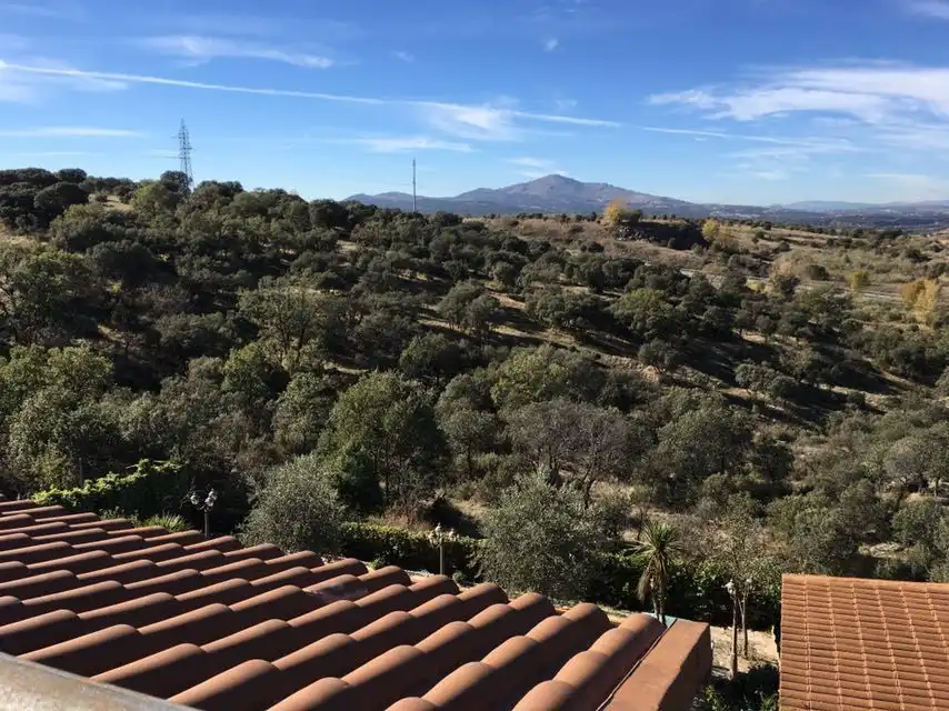 Vista exterior de Casa o xalet en venda en Venturada amb Aire condicionat, Calefacció i Jardí privat