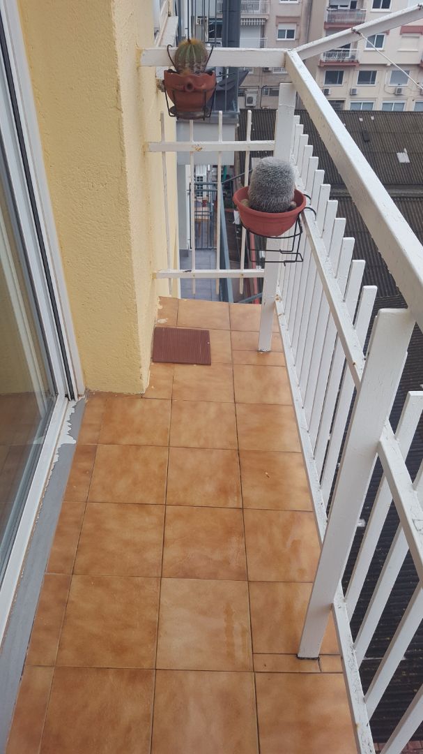 Balcony of Attic for sale in Badalona  with Air Conditioner, Heating and Storage room