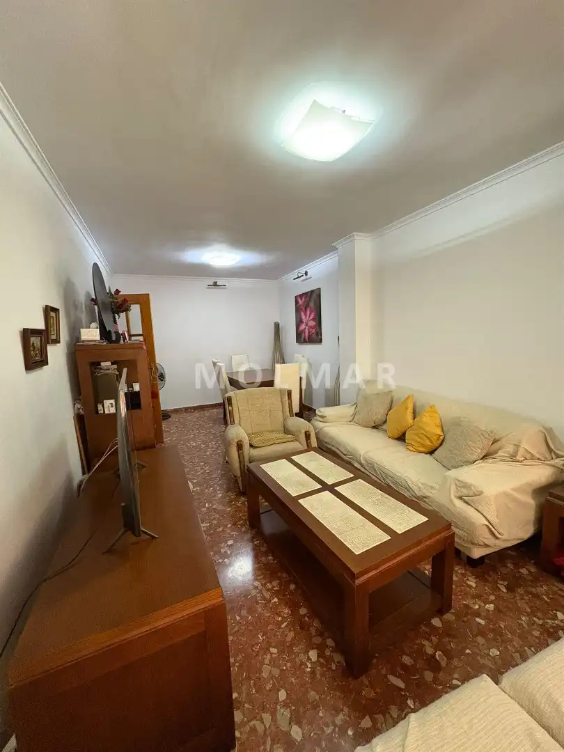 Sala de estar de Piso en venta en Algemesí con Terraza, Trastero y Balcón