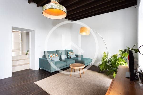 Sala d'estar de Casa o xalet en venda en Fasnia amb Jardí privat, Parquet i Terrassa