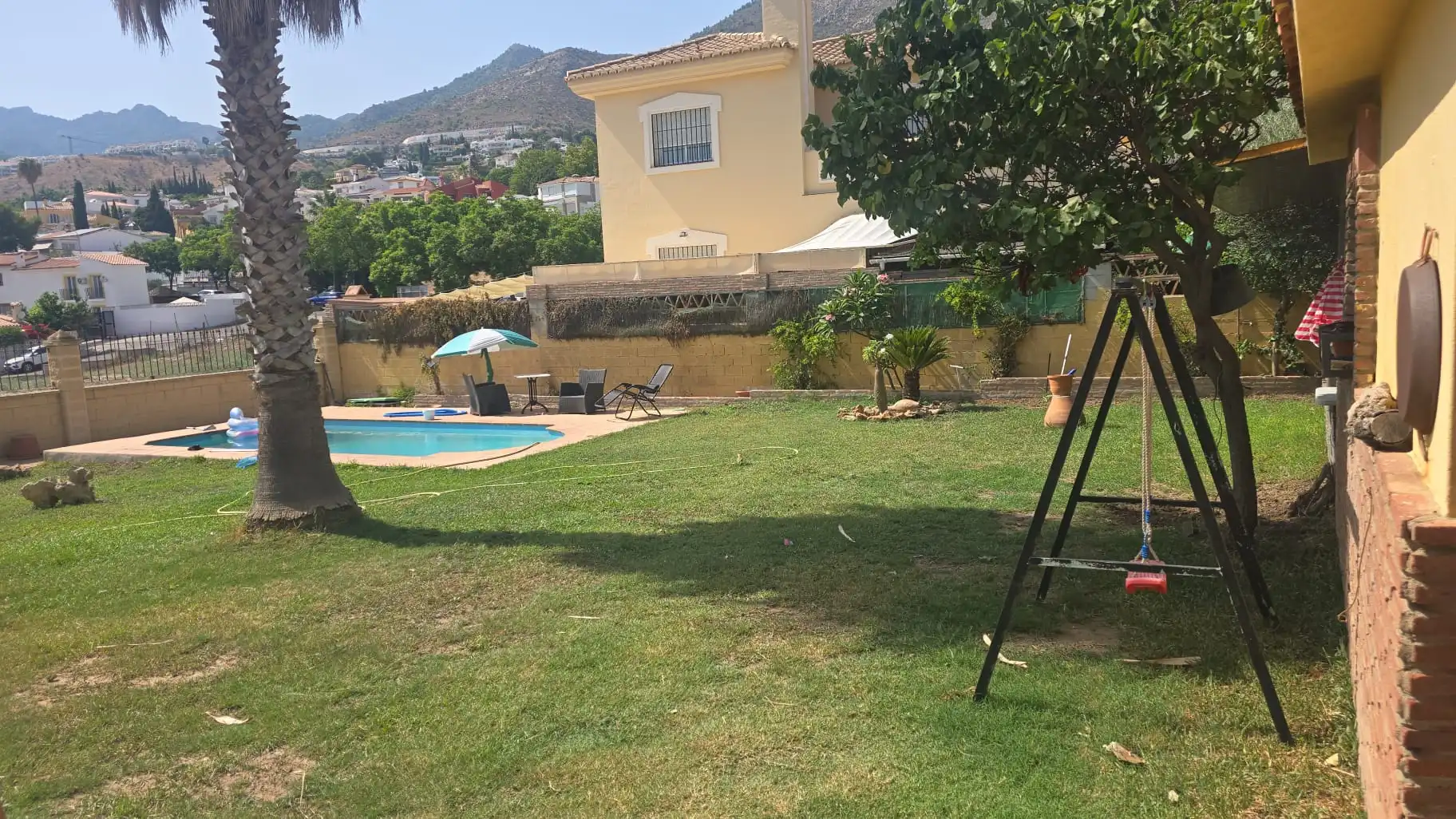 Jardín de Casa o chalet en venta en Benalmádena con Aire acondicionado, Jardín privado y Terraza