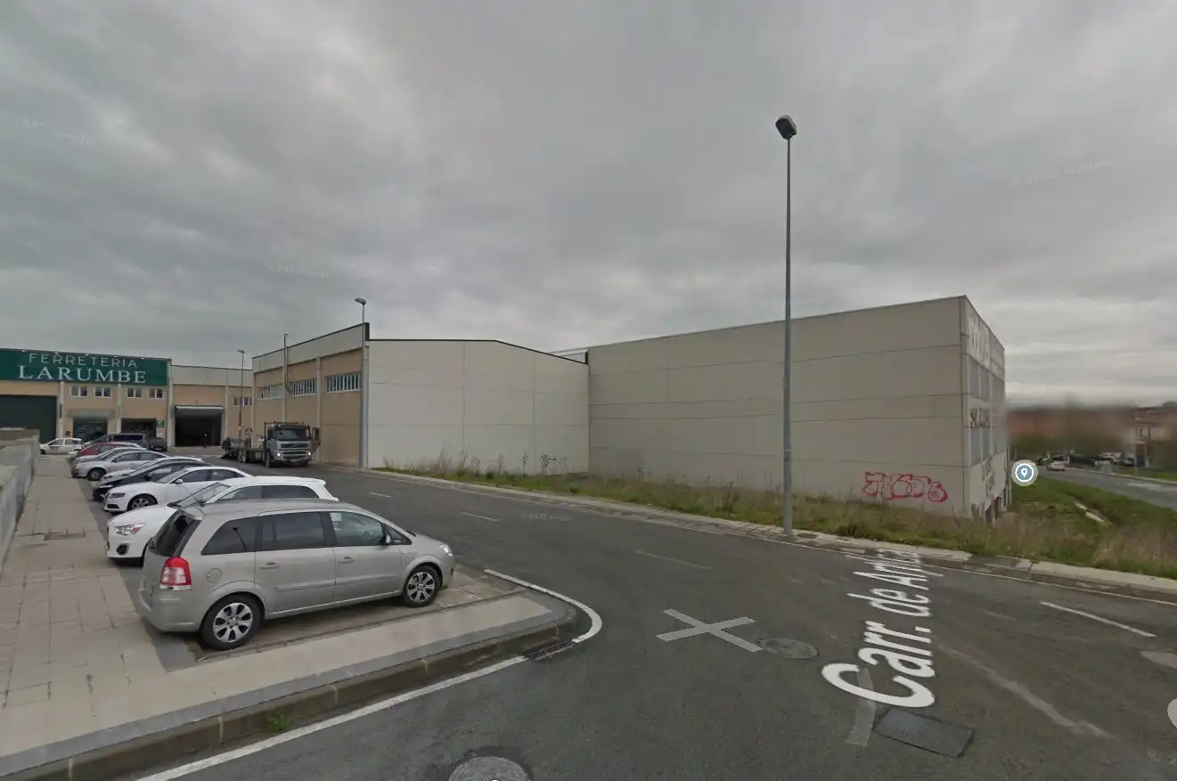 Vista exterior de Terreno industrial en venta en Berrioplano / Berriobeiti